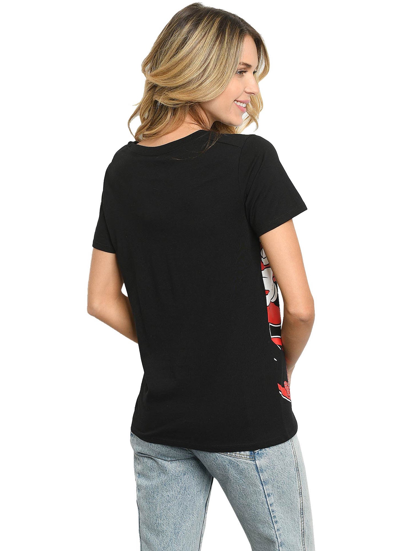 Disney Women Mickey Minnie Mouse T-Shirt & Legging 2-Piece Set (Size Small)