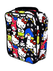 Hello Kitty Insulated Lunch Bag Keroppi Kuromi Melody Sanrio Sam Girls Black