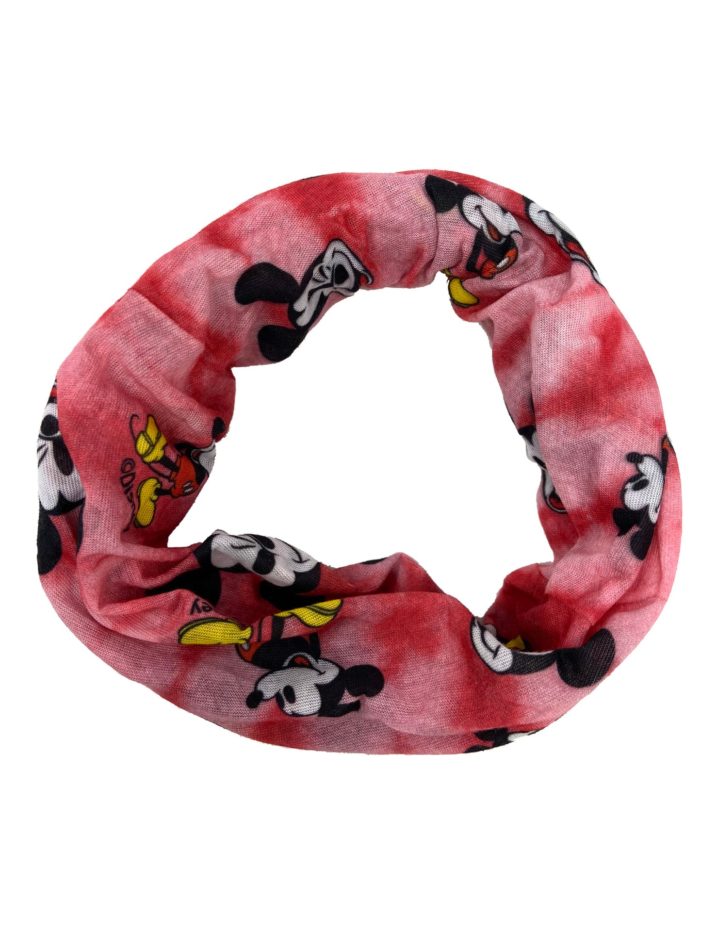 Disney Kids Boys Mickey Mouse 5-Pack Neck Gaiter Face Wrap Party Favor Set
