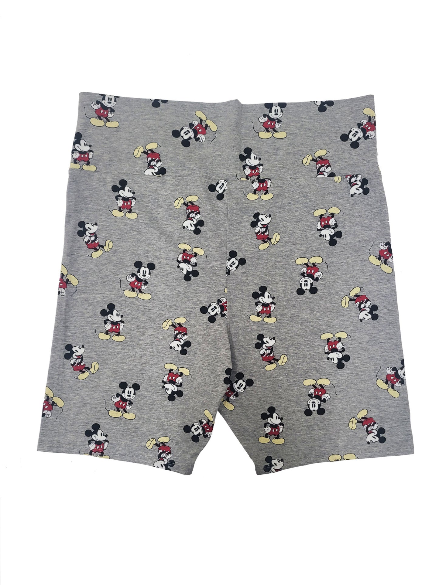 Mickey Mouse T-Shirt & Bike Shorts 2-Piece Set Disney Womens Plus Size (1X Only)