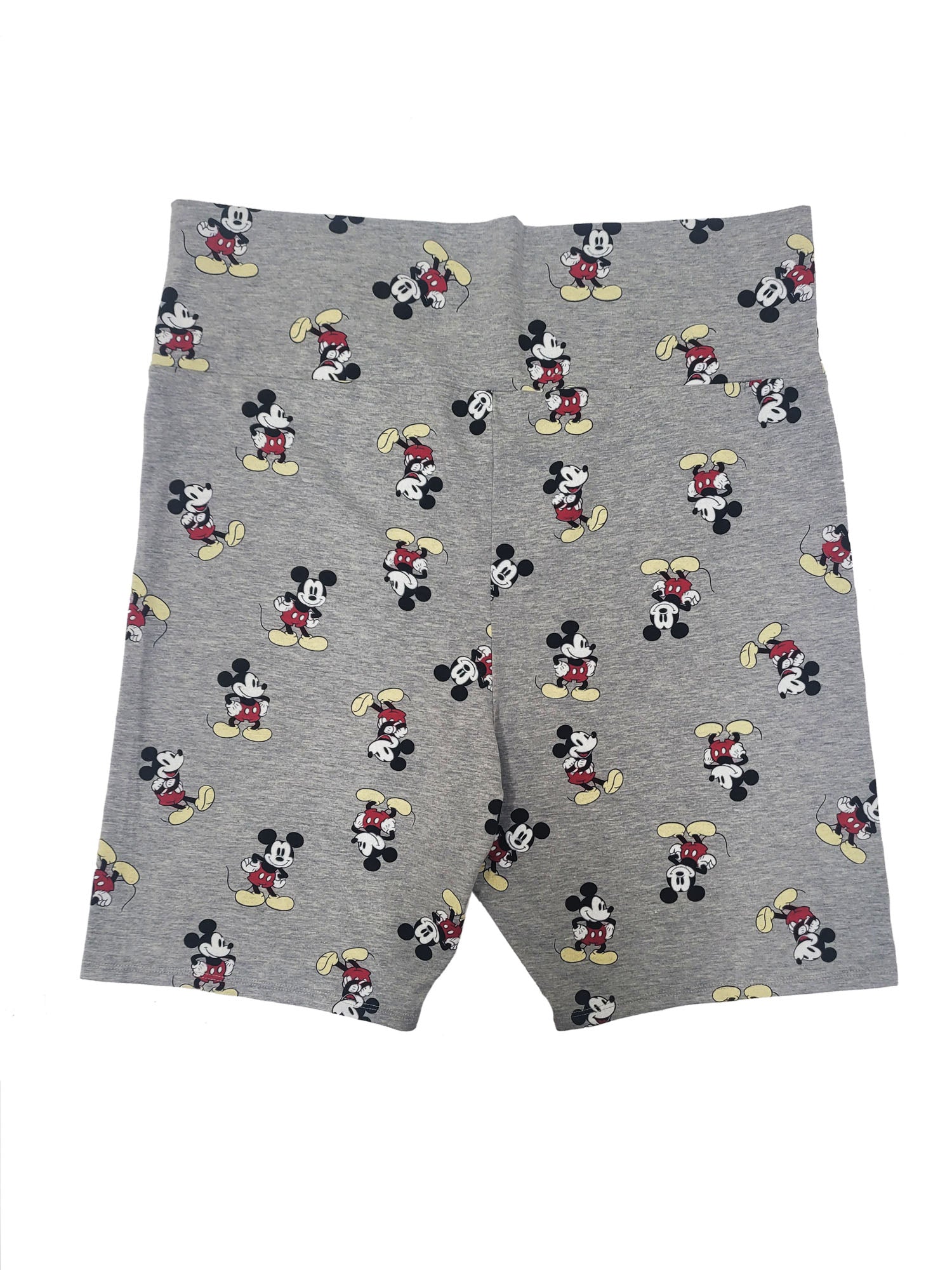 Mickey Mouse T-Shirt & Bike Shorts 2-Piece Set Disney Womens Plus Size (1X Only)