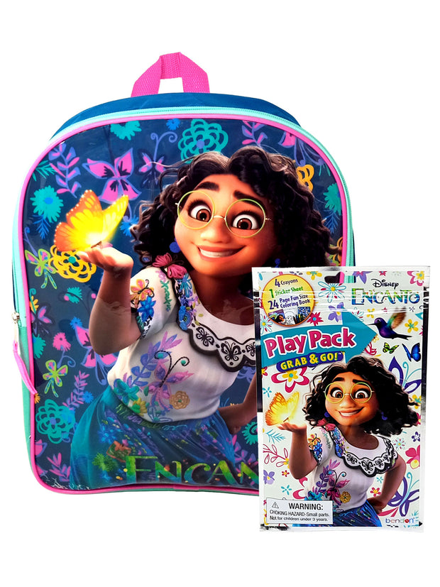 Disney Frozen Backpack and Lunch Bag Set - Disney School Supplies Bundle  with 16 Inch Frozen Backpack, Insulated Lunch Box, Water Bottle, Stickers