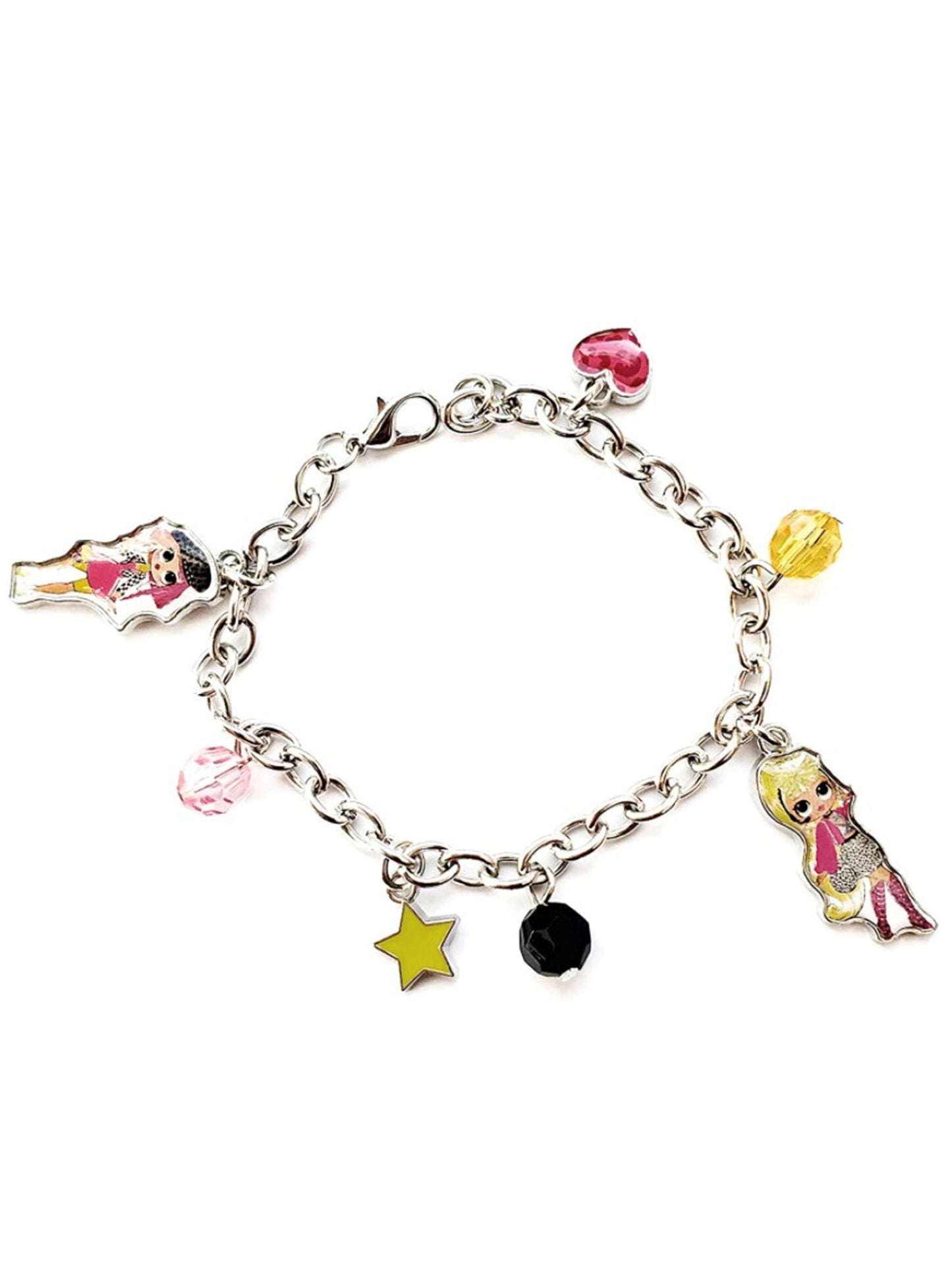LOL Surprise Backpack & Charm Bracelet 2-Piece Set School Camp Bag