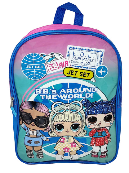 LOL Surprise 15" Backpack & Bracelet 2-Piece Set