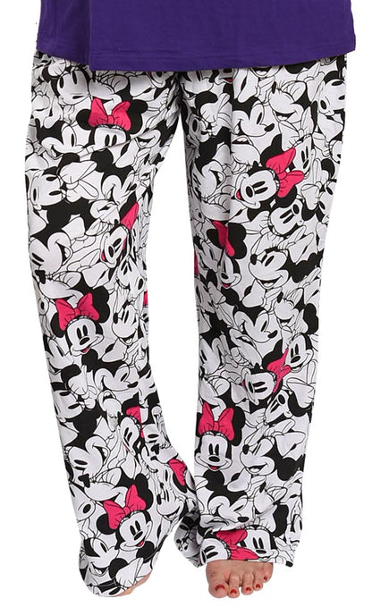 Women's Plus Size Pajama Pants Minnie Mouse Lounge Sleep Wear