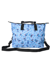 Stitch Weekender Duffel Travel Bag Disney Carry-On All-Over Print Ohana Blue