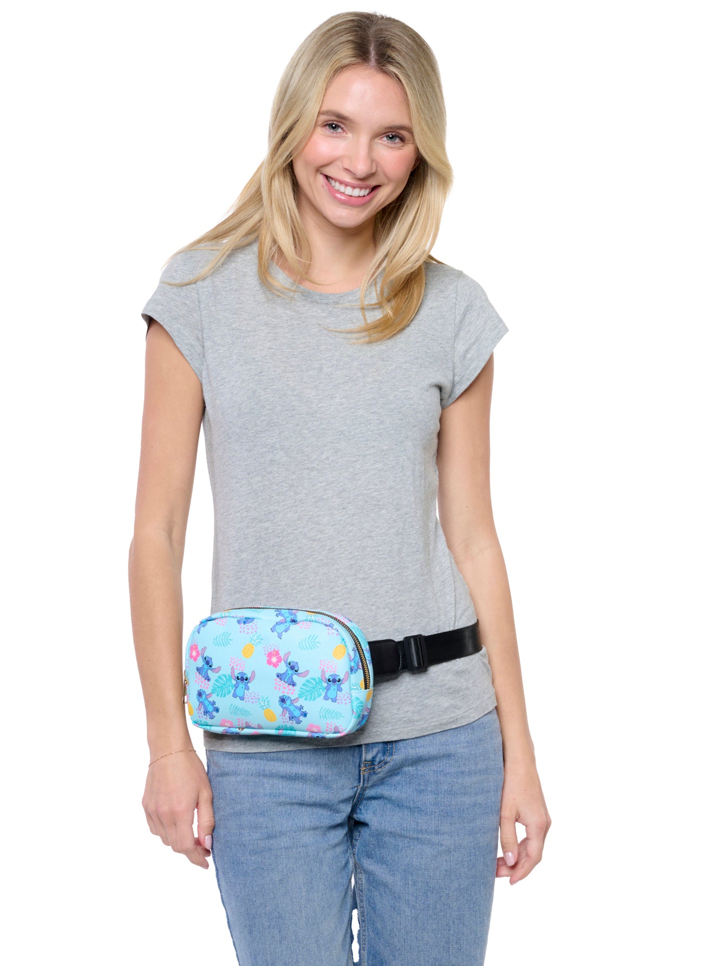 Disney Lilo & Stitch Tropical Belt Bag Fanny Pack Crossbody Sling Women