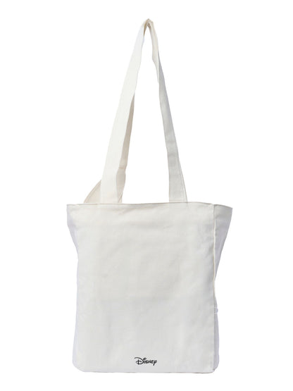 Disney Stitch Die-Cut Canvas Tote Bag with Shaped Top