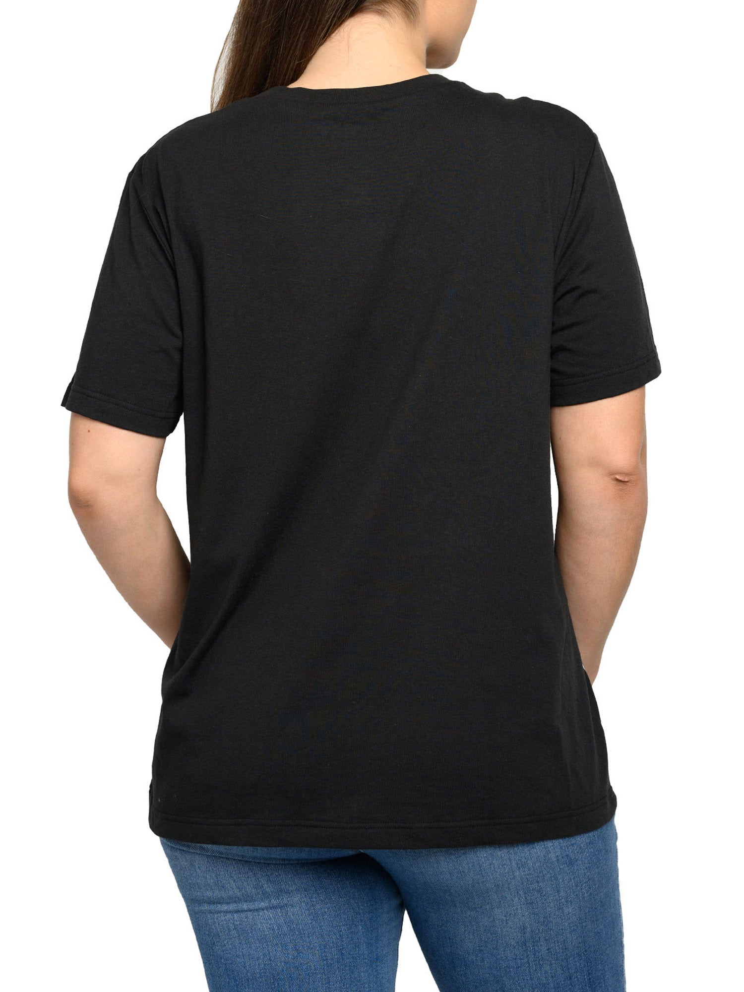 Womens Plus Size Disney Mickey Mouse T-Shirt Short Sleeve Black (Size 5X Only)