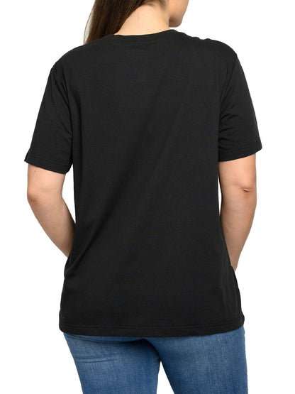 Womens Plus Size Disney Mickey Mouse T-Shirt Short Sleeve Black (Size 5X Only)