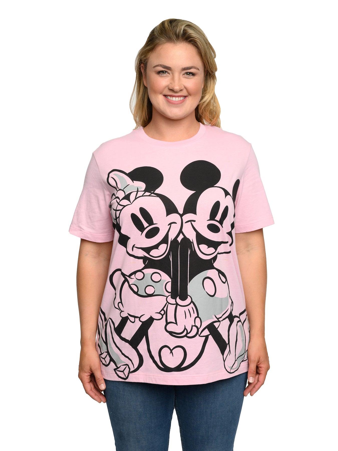 women's plus size mickey mouse shirt