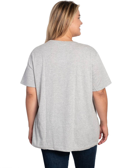 Women's Plus Size Winnie the Pooh Eeyore T-Shirt and Lounge Pants Set (Size 1X)