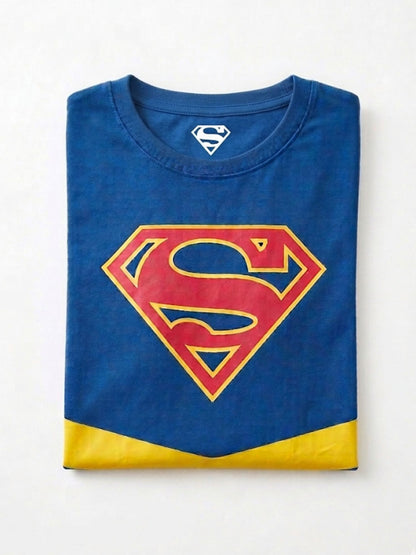 DC Comics Supergirl Superman Logo Hero Costume T-Shirt, Women's Plus