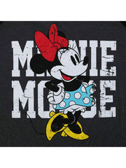 Juniors Plus Size Minnie Mouse T-Shirt Raglan Baseball Tee 3/4 Sleeve