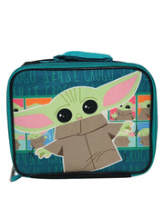Star Wars "The Child" Lunch Bag Insulated Grogu Baby Yoda Boys Teal Black