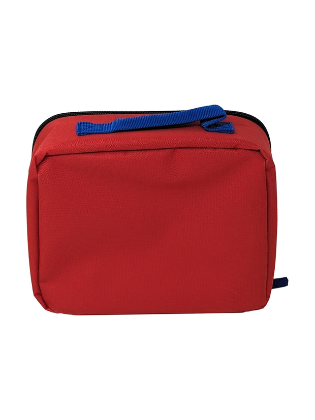 Nintendo Super Mario Star Insulated Lunch Bag Black Red Boys School Camp