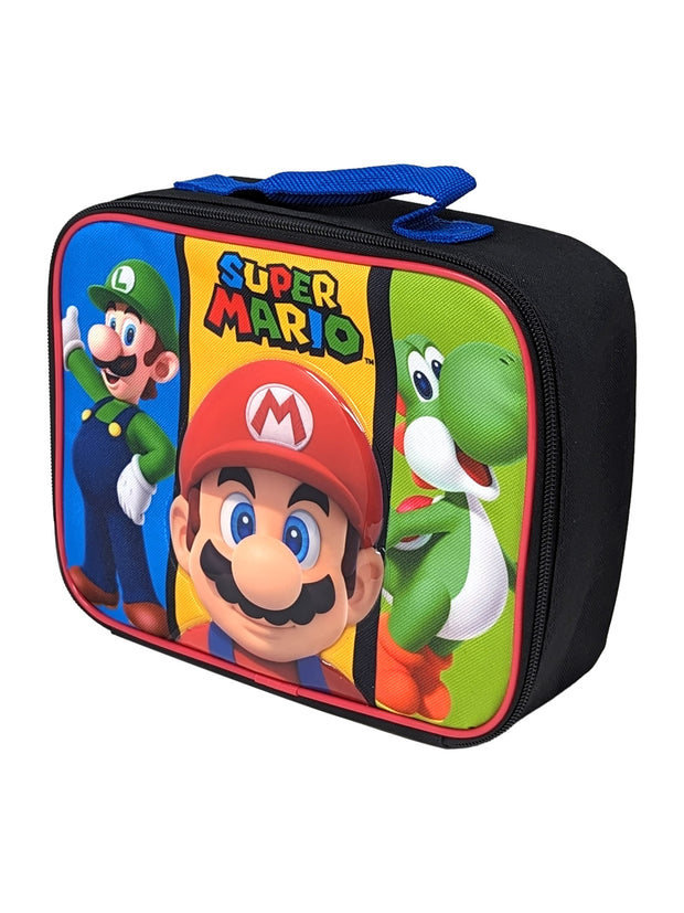 Super Mario Insulated Lunch Bag Nintendo Yoshi Luigi