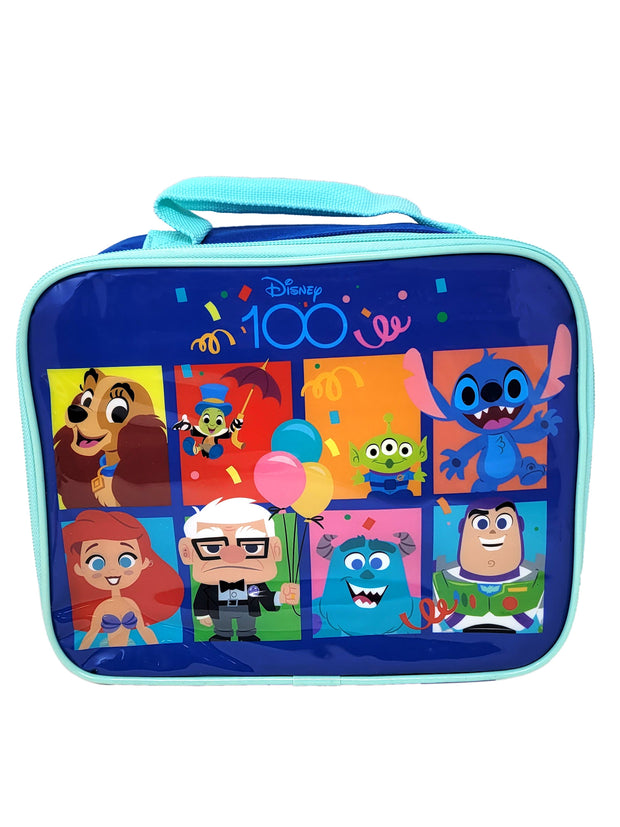 Disney 100 D100 Lunch Bag Insulated & 15" Drawstring Sling Bag Mickey Set