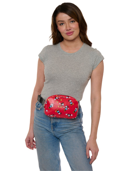 Women's Disney Minnie Mouse Belt Bag Fanny Pack Waist Bag Crossbody