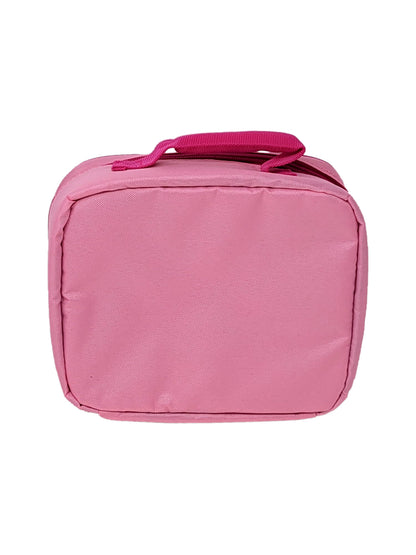 Minnie Mouse Insulated Lunch Bag Pink w/ Yellow Disney Drawstring Sling Bag Set