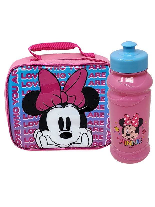 Disney Authentic Minnie Mouse Water Bottle - 16 oz - New