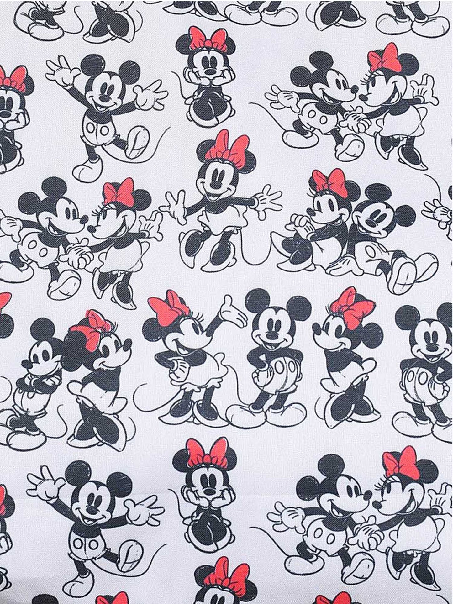 Mickey Minnie Mouse Tote Bag Rope Handle Carry-On Travel Disney Beach Bag
