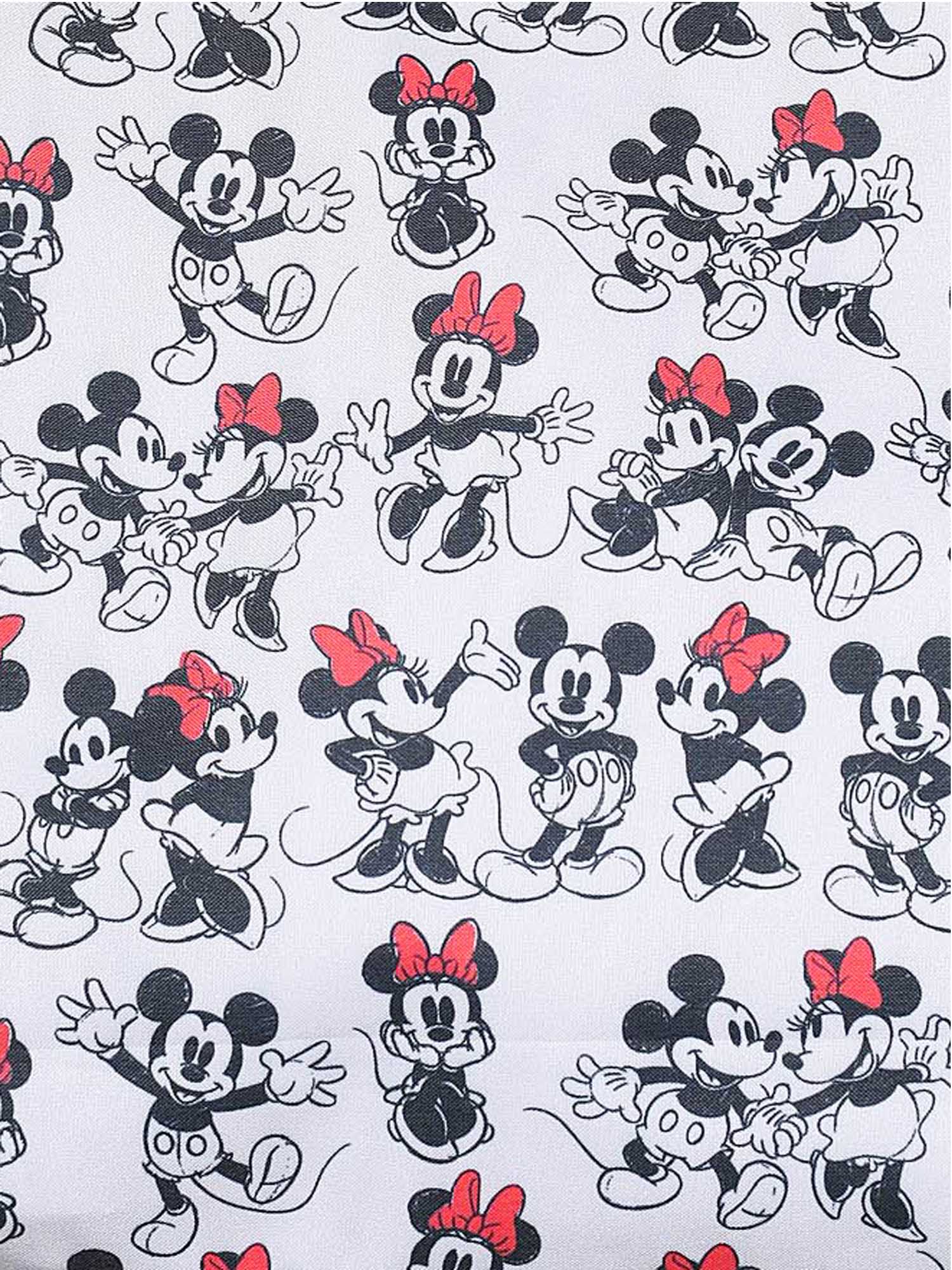 Mickey Minnie Mouse Tote Bag Rope Handle Carry-On Travel Disney Beach Bag