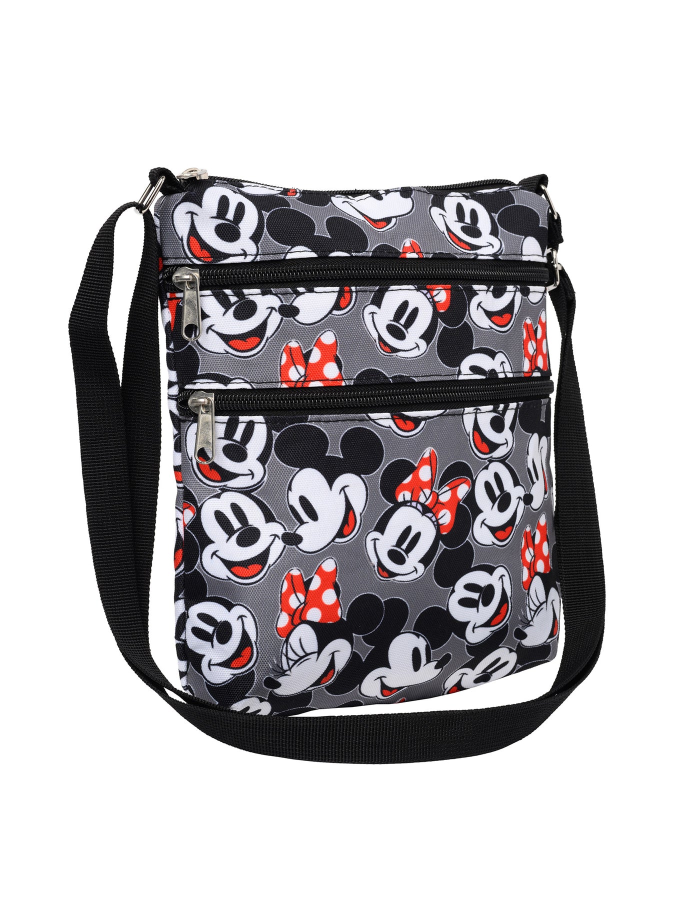Mickey & Minnie Mouse Passport Bag Faces Travel Women's Disney Crossbo –  Open and Clothing