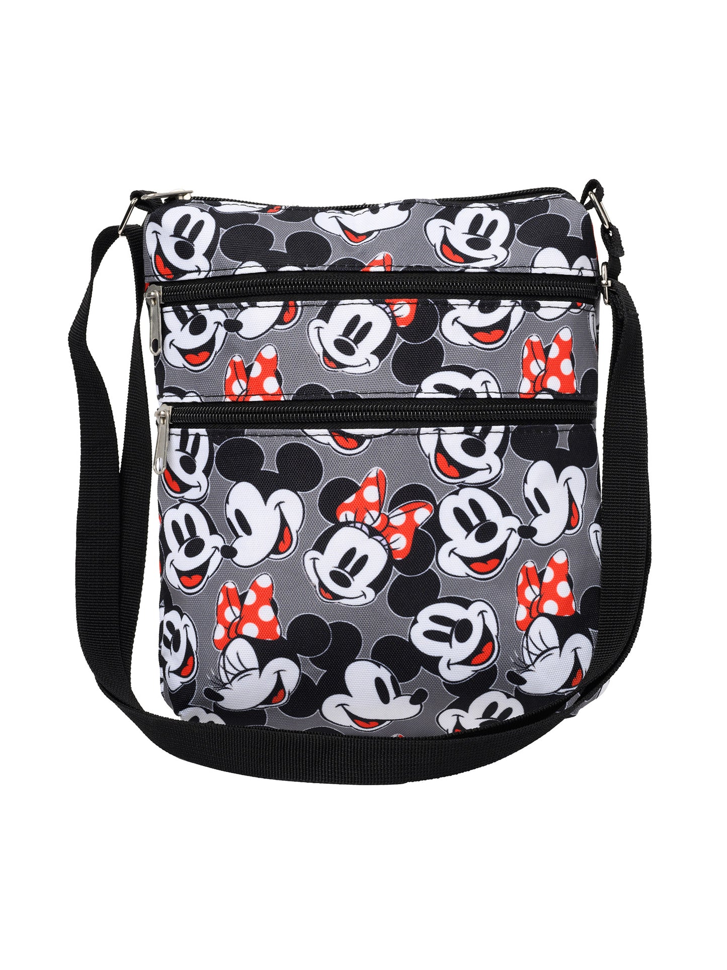 Disney Mickey & Minnie Mouse Duffel & Passport Bag Travel Set Weekender