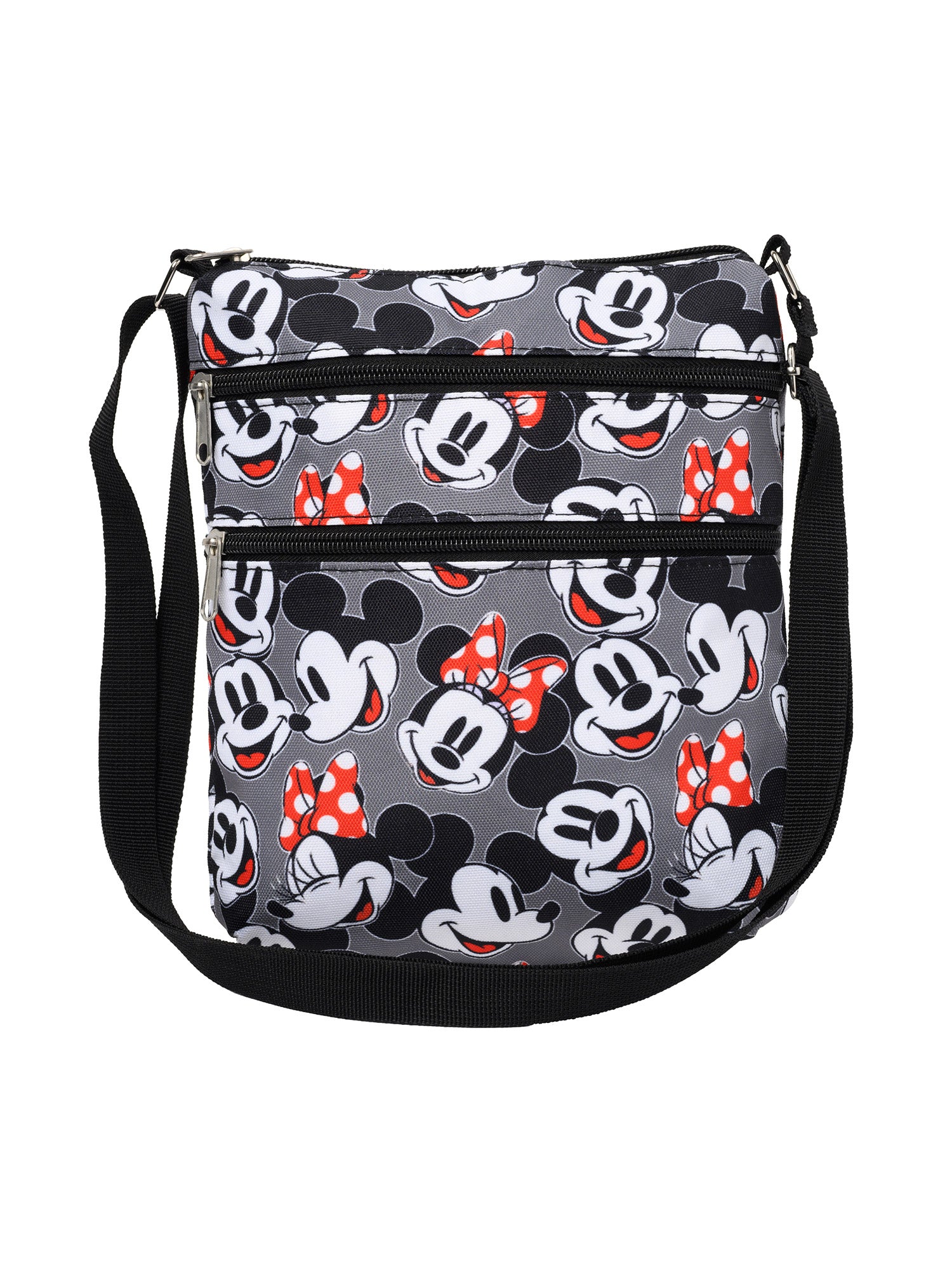 Disney Mickey & Minnie Mouse Duffel & Passport Bag Travel Set Weekender