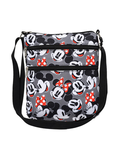 Disney Mickey & Minnie Mouse Duffel & Passport Bag Travel Set Weekender