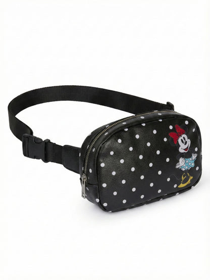 Women's Disney Minnie Mouse Belt Bag Fanny Pack Waist Bag Crossbody