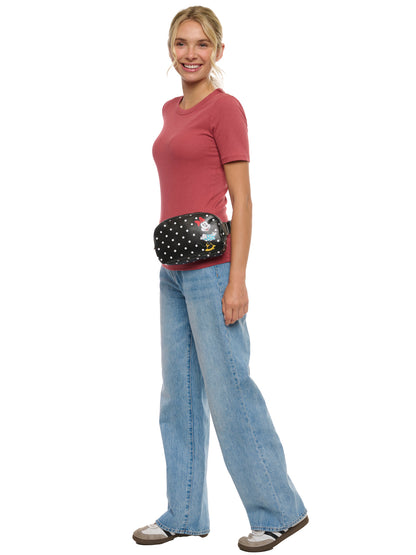 Women's Disney Minnie Mouse Belt Bag Fanny Pack Waist Bag Crossbody