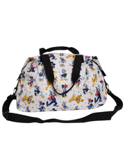 Mickey Mouse & Friends Travel Bag Weekender Duffel Disney Carry-On Minnie Goofy