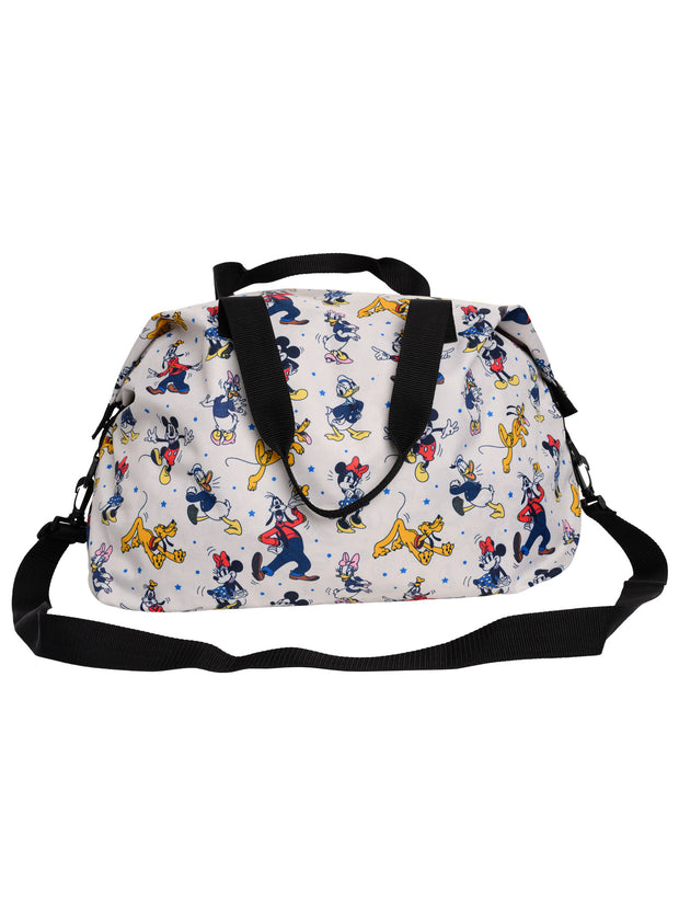 Mickey Mouse & Friends Travel Bag Weekender Duffel Disney Carry-On Minnie Goofy