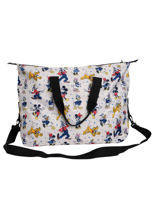 Mickey Mouse & Friends Travel Bag Weekender Duffel Disney Carry-On Minnie Goofy