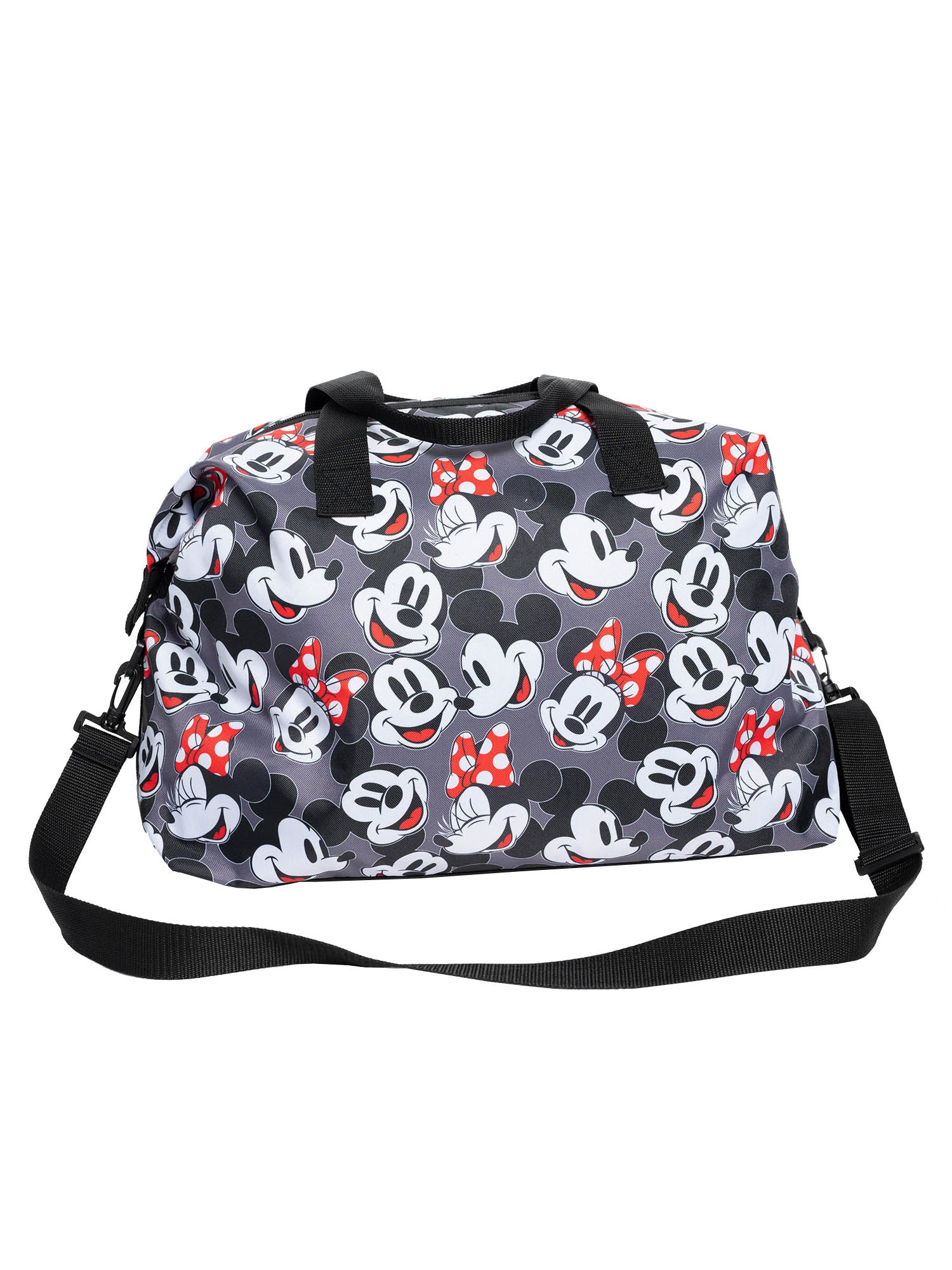 Disney Mickey & Minnie Mouse Duffel & Passport Bag Travel Set