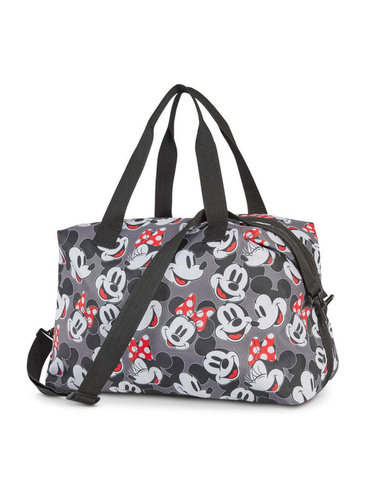 Disney Mickey & Minnie Mouse Duffel Bag Travel Weekender Carry-On Large
