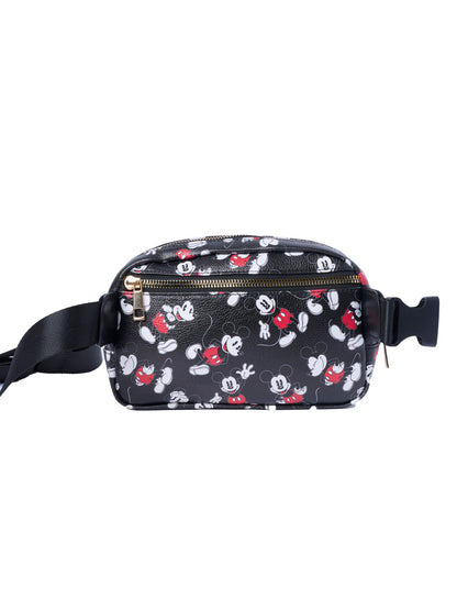 Disney Mickey Mouse Belt Bag Travel Fanny Pack Waist Bag Crossbody Disney Trip