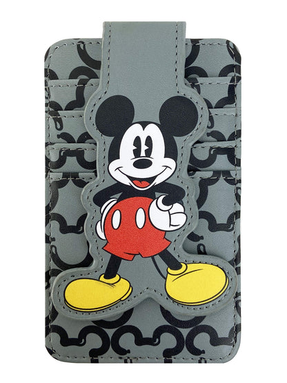 Womens Disney Mickey Mouse & Stitch Card Holder Wallet 2 Piece Gift Set