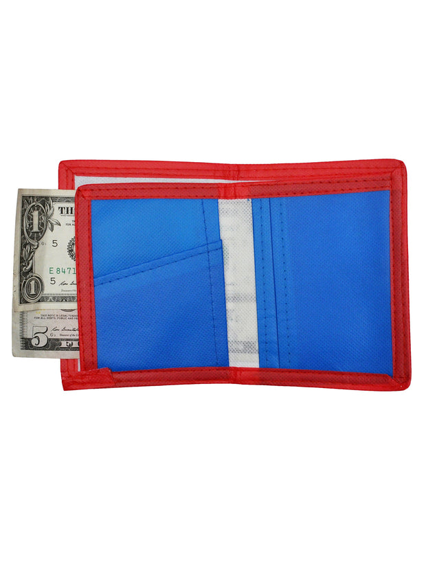 Boys Mickey Mouse Clubhouse Bi-Fold Wallet Red Blue