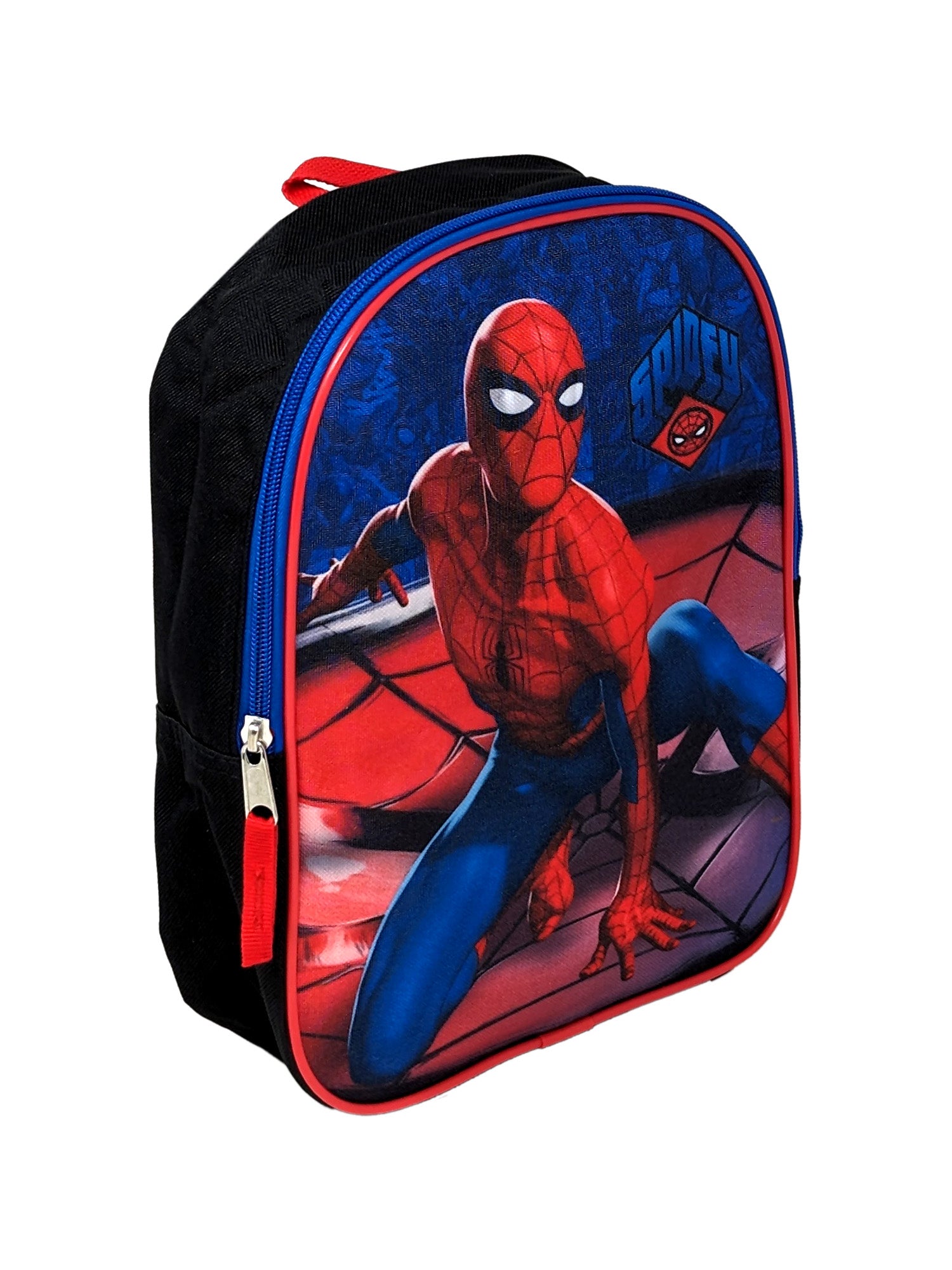 Marvel Spider-Man Backpack Mini Spidey w/ Sliding Pencil Case Set