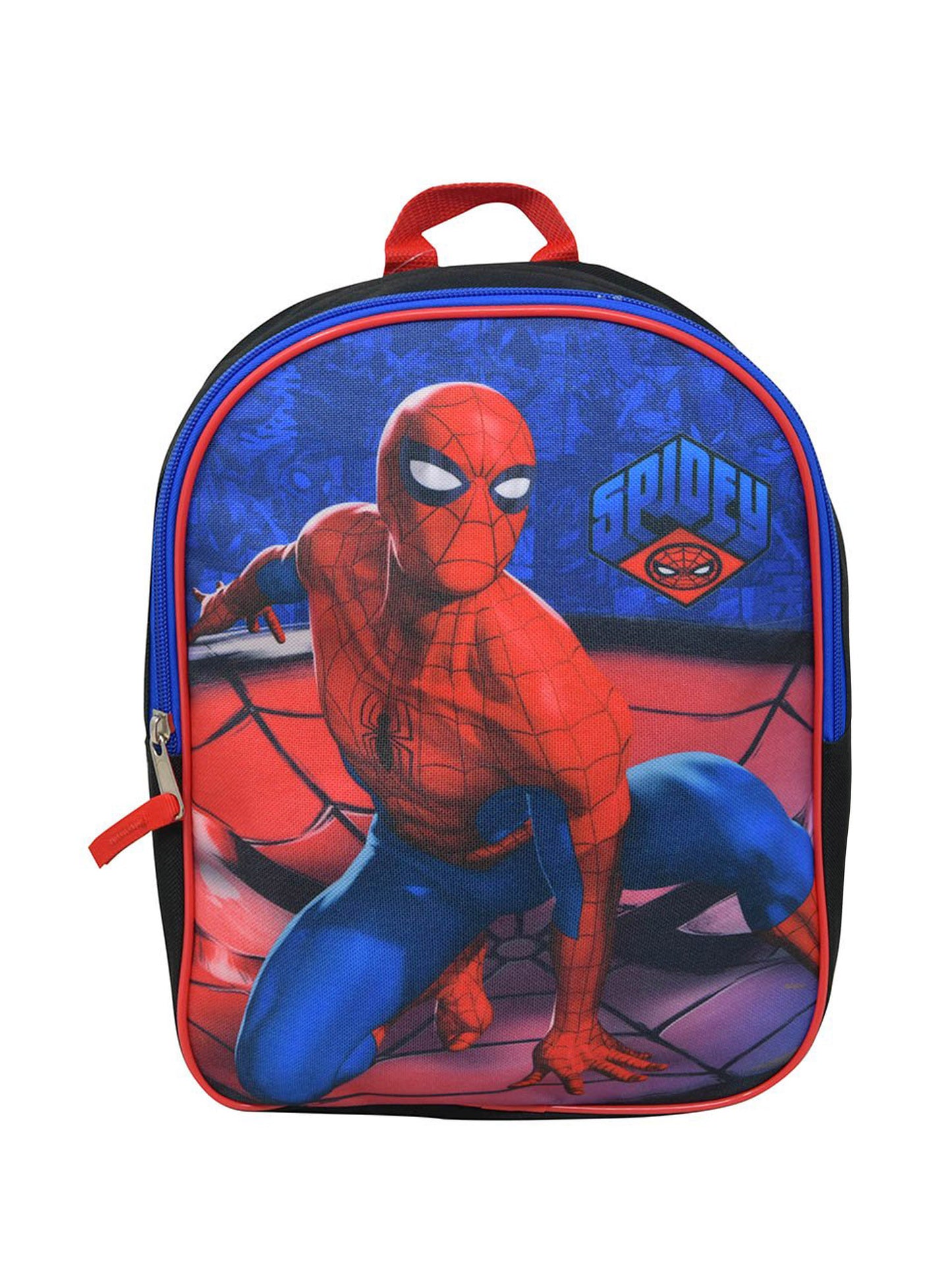 Marvel Spider-Man Backpack Mini Spidey w/ Sliding Pencil Case Set