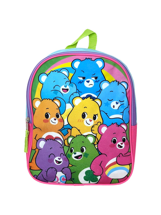 Care Bears Backpack 11" Small Mini Toddler Bag Girls Funshine Share Wish Bedtime