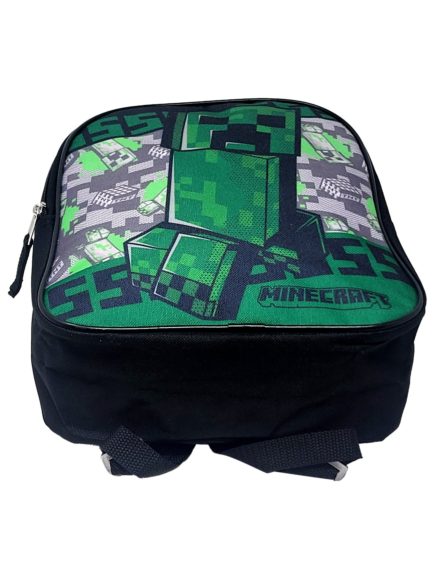 Minecraft Backpack 11" Toddler Mini School Bag Daycare Green Kids Boys