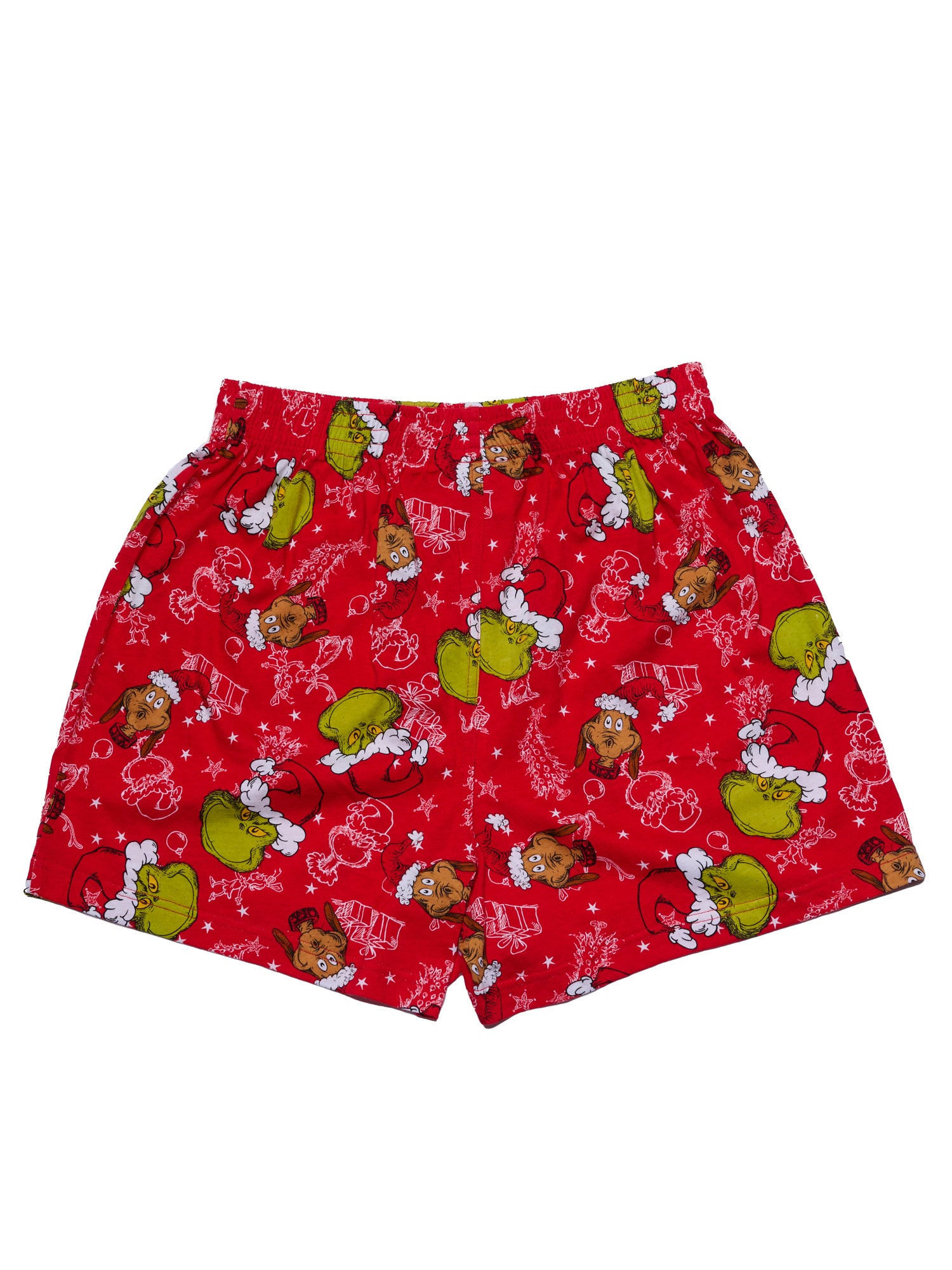 Dr. Seuss The Grinch Slim Boxer Shorts Sleep Shorts Pajamas Christmas (Size XL Only)