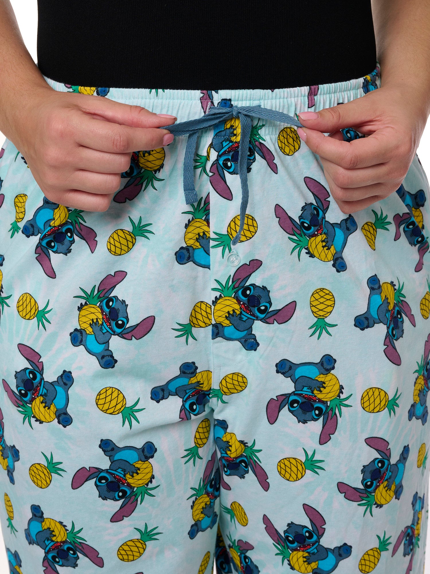 Women's Disney Stitch Pajama Pants Lounge Wear Hawaii