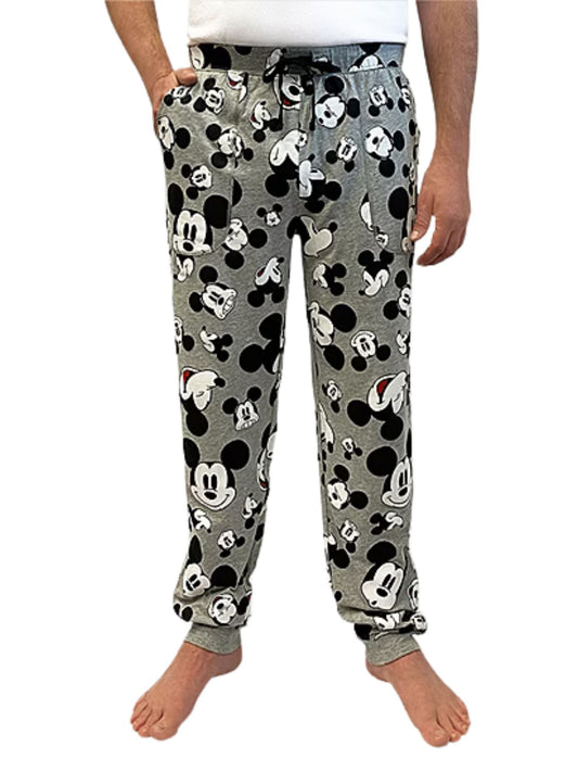 Men's Mickey Mouse Pajama Pants Sleepwear PJ Pants Joggers