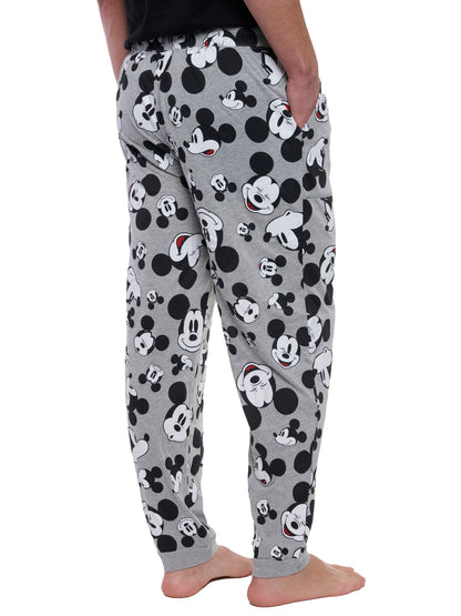 Men's Mickey Mouse Pajama Pants Sleepwear PJ Pants Joggers