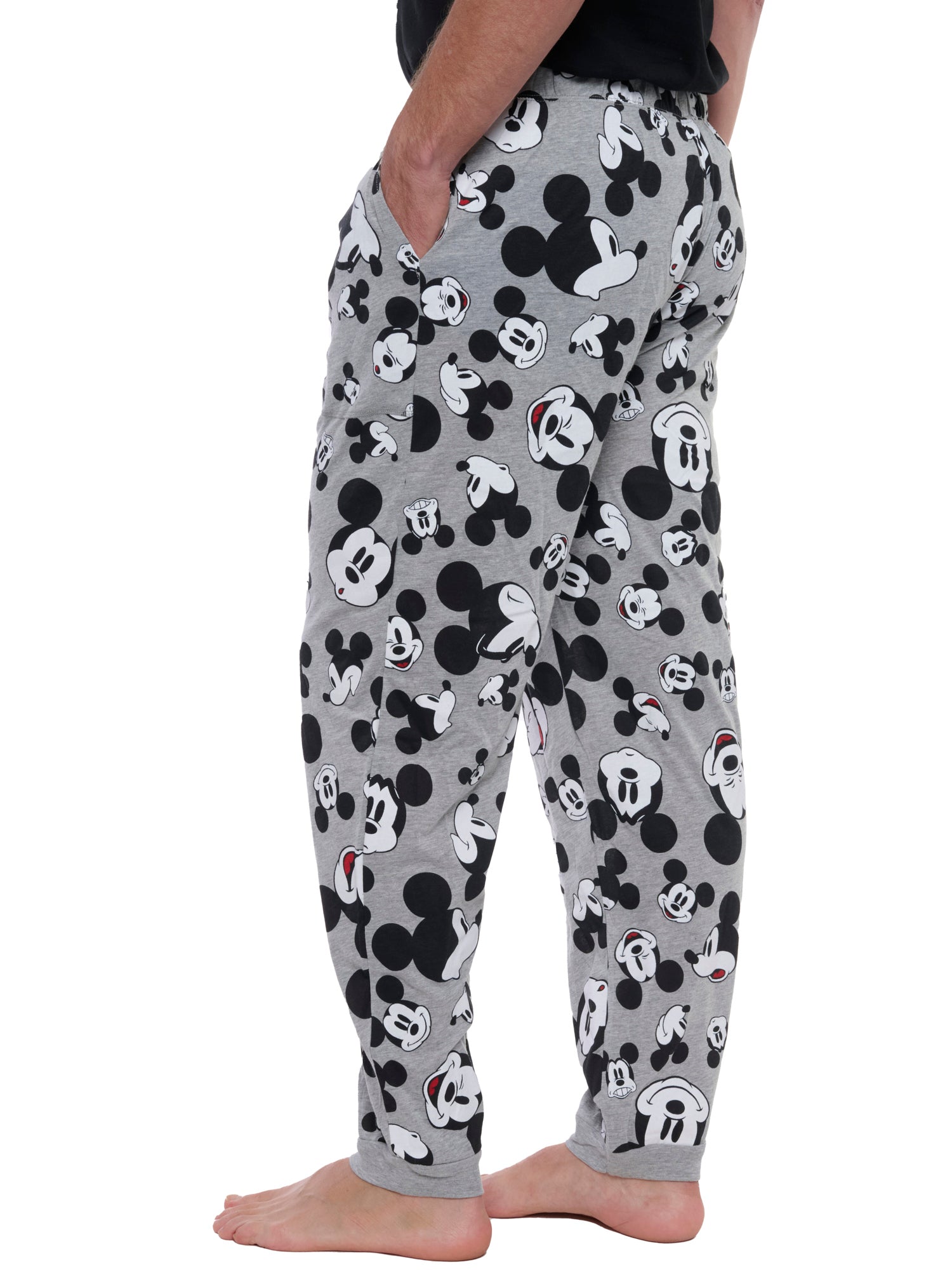 Men's Mickey Mouse Pajama Pants Sleepwear PJ Pants Joggers
